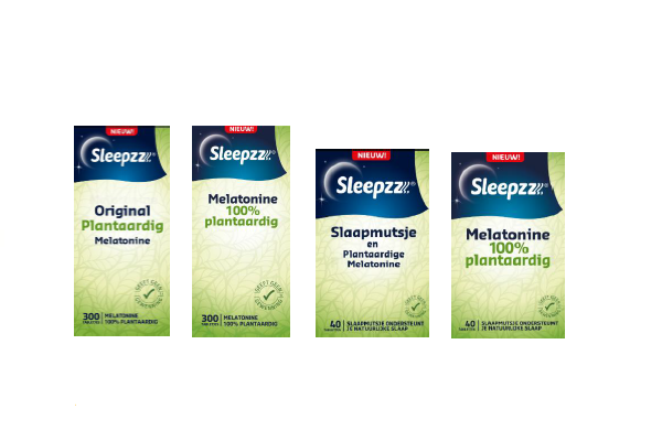 Veiligheidswaarschuwing Sleepzz Melatonine 100% Plantaardig 300 tablet en 40 tablet