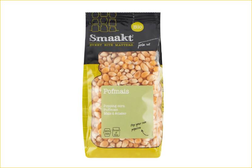 Veiligheidswaarschuwing Smaakt Pofmaïs Bio 400 gram