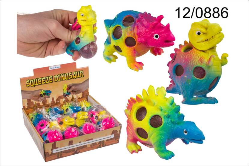 Veiligheidswaarschuwing Squeeze Dinosaur Multicolour artikelnummer 12/0866 /2009424