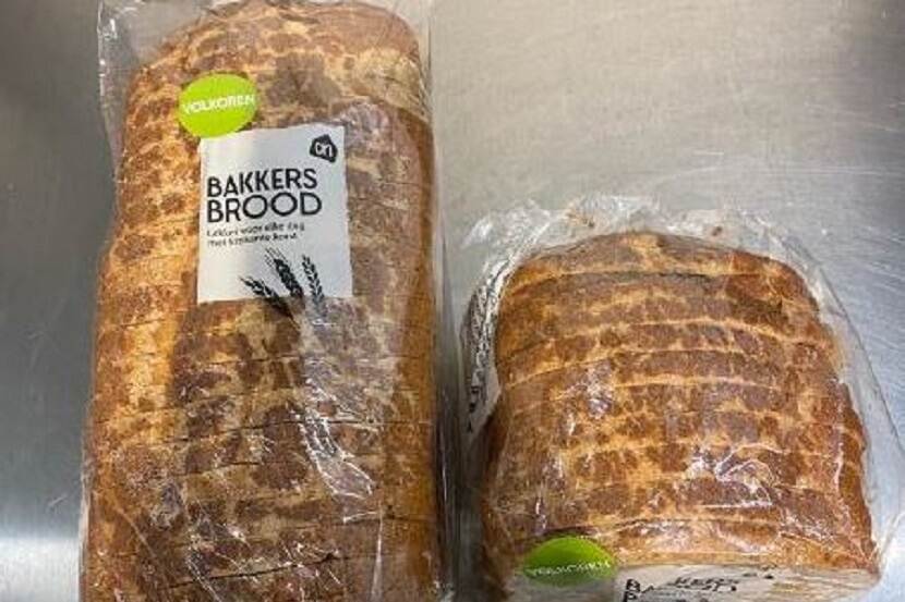 Veiligheidswaarschuwing Tijger volkorenbrood ovenvers van Albert Heijn