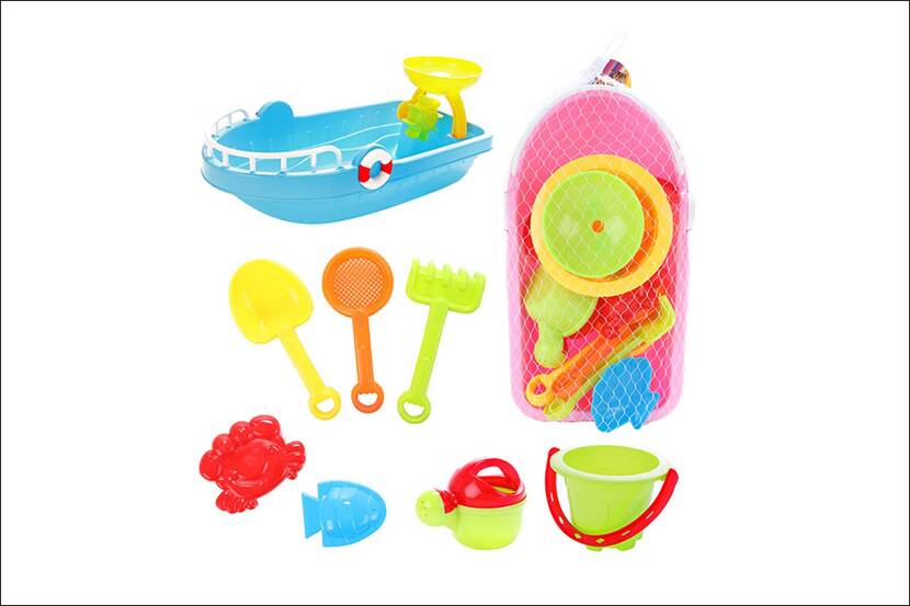 Veiligheidswaarschuwing Toi-Toys GO PLAY Strandset 'Boot'