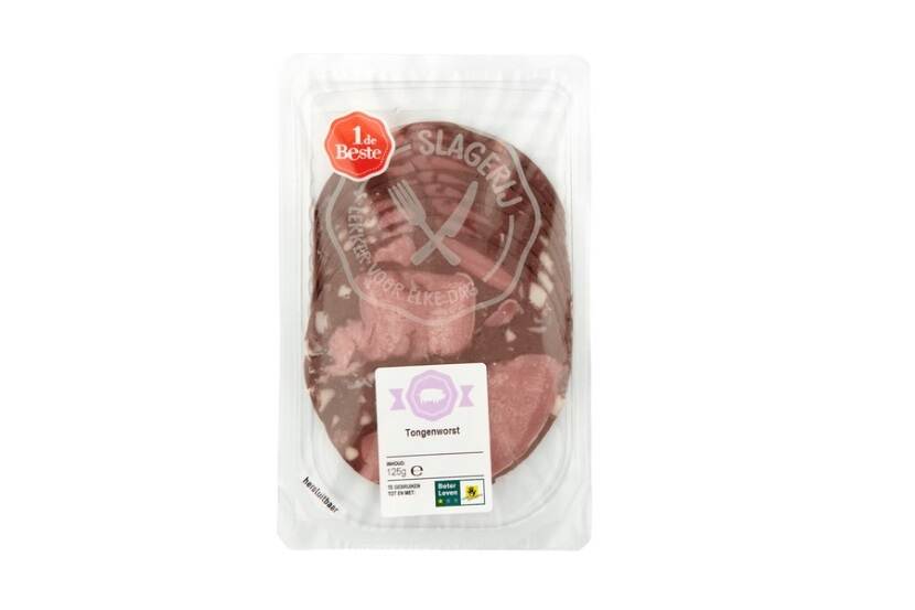 Veiligheidswaarschuwing Tongenworst van 1 De Beste 125 gram DekaMarkt en Dirk