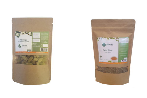 Veiligheidswaarschuwing Tulsi thee en Moringa tabletten Moringa's Finest