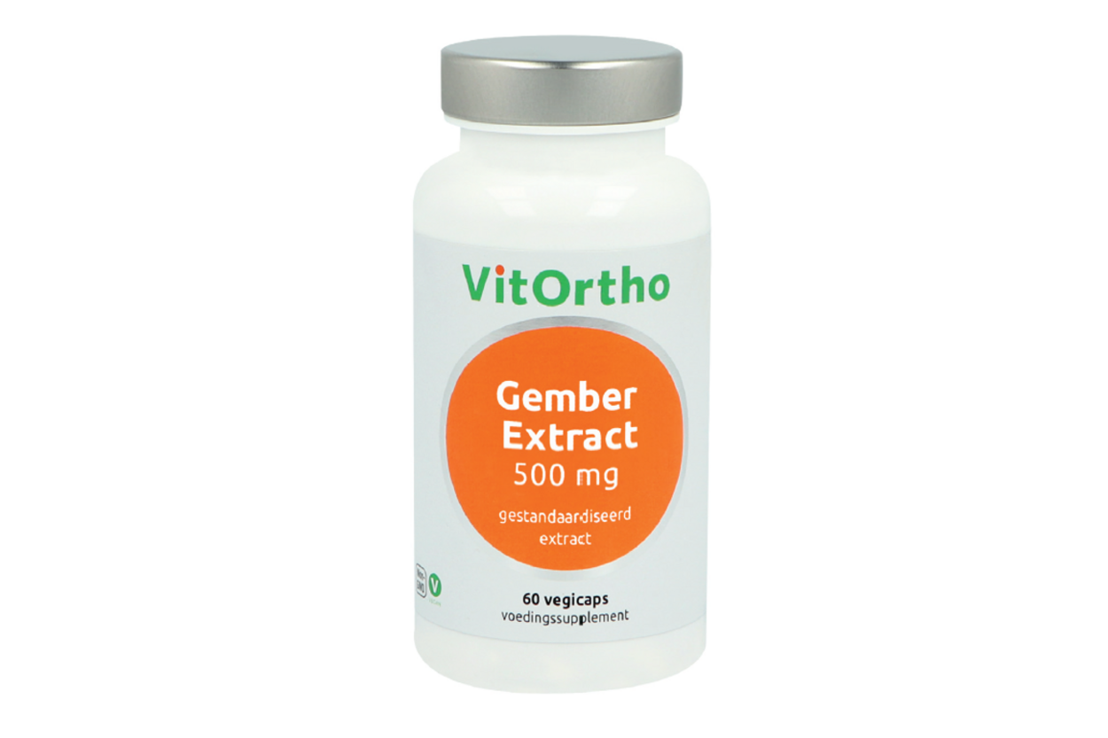 Veiligheidswaarschuwing VitOrtho Gember Extract 500 mg