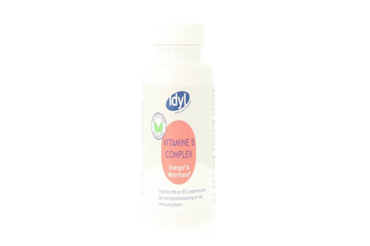 Veiligheidswaarschuwing Vitamine B complex 90 tabletten van Idyl