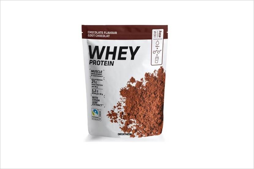 Veiligheidswaarschuwing Whey Protein Chocolat 30 gram Decathlon