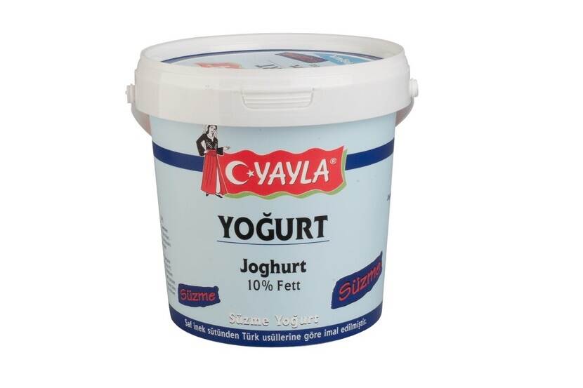 Veiligheidswaarschuwing Yoghurt Turkse stijl 10% van Yayla, Dekamarkt en Dirk