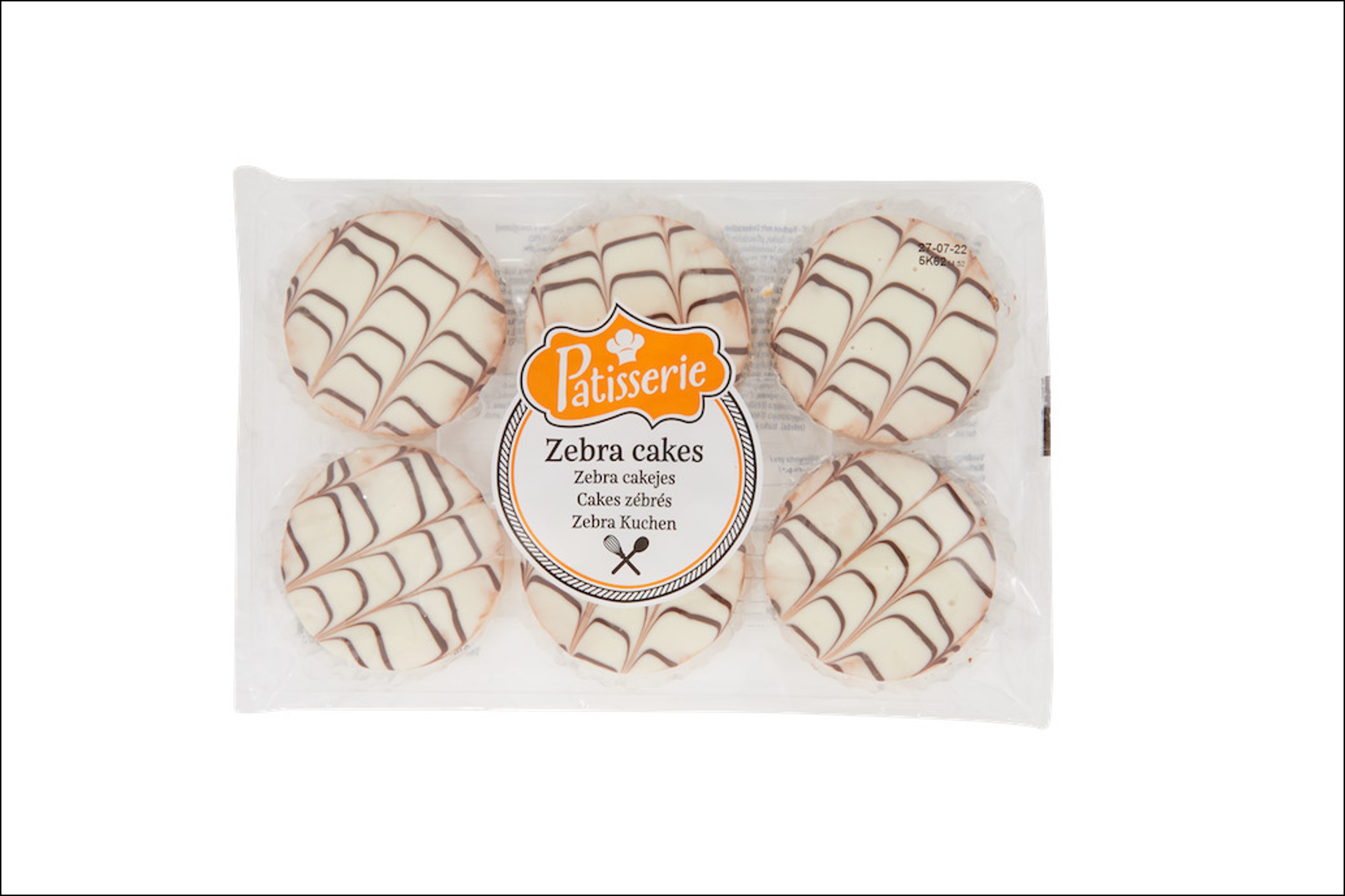Veiligheidswaarschuwing Zebra Cakes Patisserie van Action