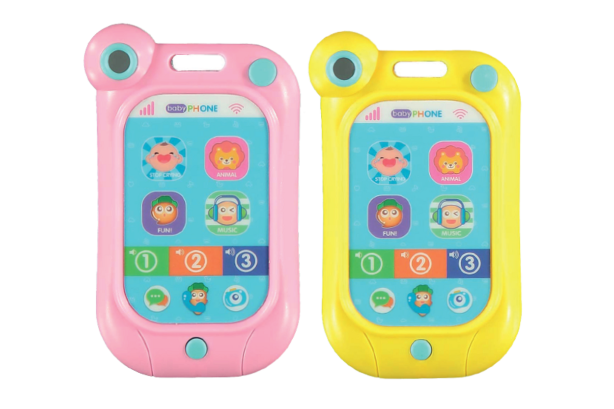 Veiligheidswaarschuwing Zeeman baby speelgoed telefoon