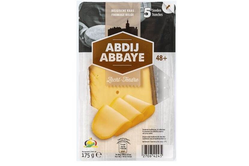 Veiligheidswaarschuwing abdijkaas zacht 175 gram Aldi