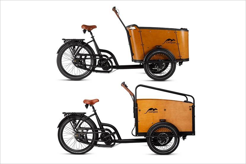 Veiligheidswaarschuwing bakfietsen Cangoo Buckle en Cangoo Noon