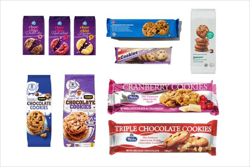 Veiligheidswaarschuwing diverse chocoladekoekjes