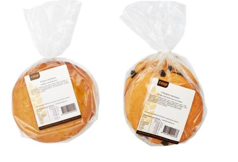 Veiligheidswaarschuwing diverse eierkoeken Coop