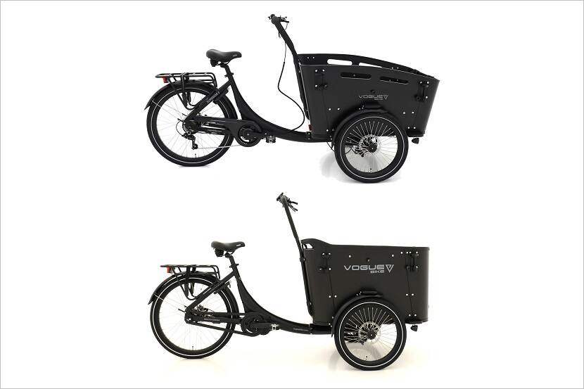 Veiligheidswaarschuwing elektrische bakfietsen Vogue Superior 3 en Superior Deluxe