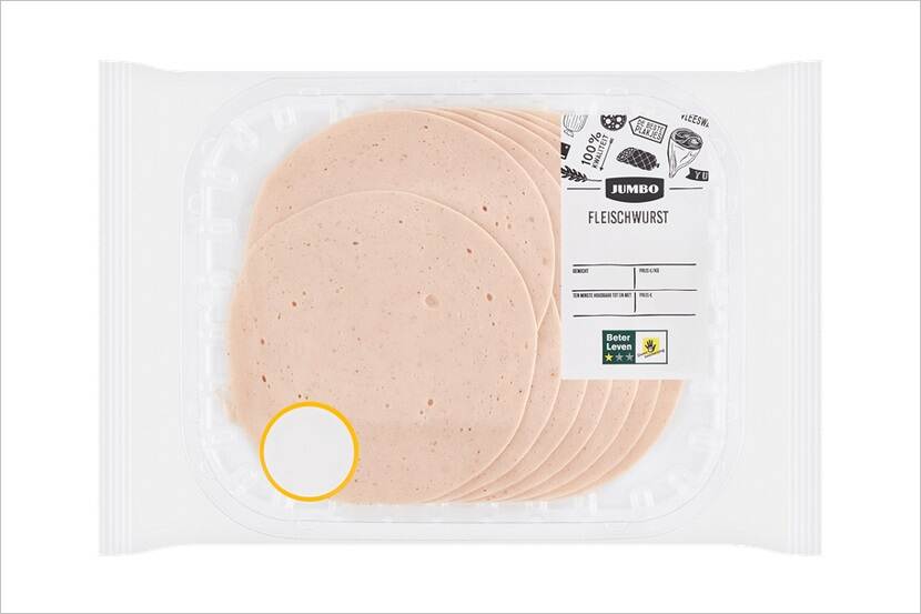 Veiligheidswaarschuwing fleischwurst van Jumbo