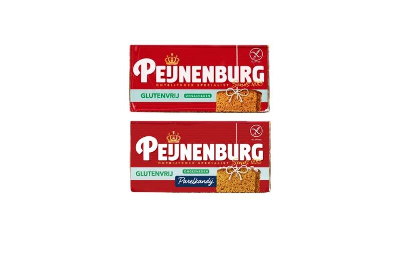 Veiligheidswaarschuwing glutenvrije ontbijtkoeken van Peijnenburg