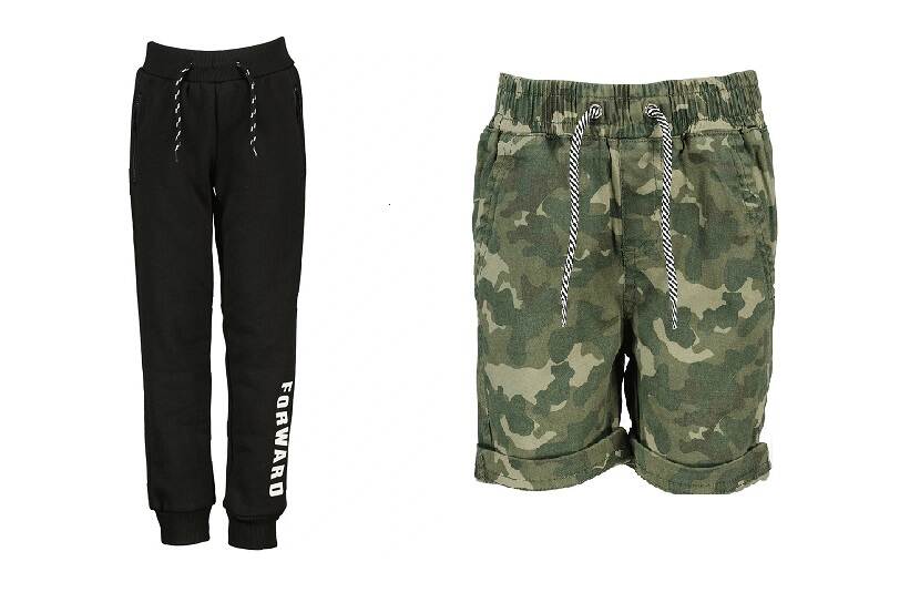 Veiligheidswaarschuwing jongens joggingbroek en short van Zeeman